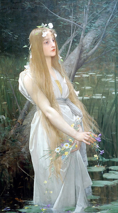 Ophelia by Jules Lefebvre