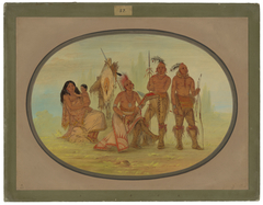 Osage Indians by George Catlin