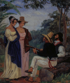 Paulistas Antigos, 1825 by José Wasth Rodrigues