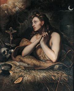 Penitent Magdalene by Domenico Tintoretto