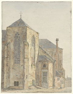 Pieterskerk te Utrecht by Pieter van Oort Hzn