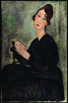 Portrait de Dédie by Amedeo Modigliani