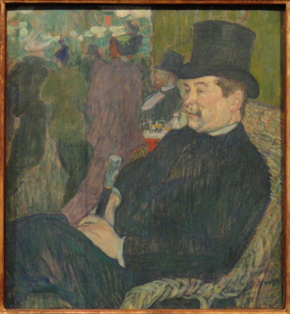 Portrait de Monsieur Delaporte au Jardin de Paris