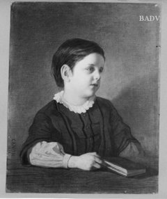 portrait of a boy by Hans Canon