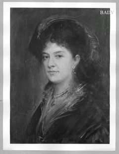 Portrait of a lady by Franz von Lenbach