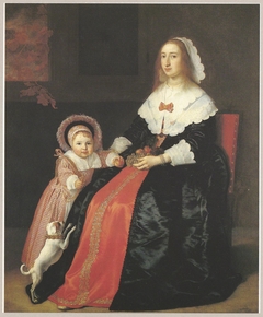 Portrait of a Woman and Child by Bartholomeus van der Helst