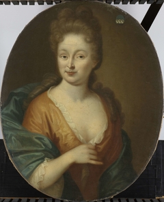 Portrait of a Woman, possibly Elisabeth Hollaer, Wife of Theodorus Rijswijk by Unknown Artist