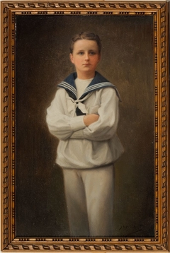 Portrait of Adolf Frederik Willem Lodewijk baron van Pallandt (1899-1911) by Jean Discart
