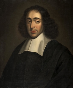 Portrait of Benedictus (Baruch) Spinoza (1632-1677) by anonymous painter