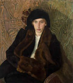 Portrait of Eugenia Dunin-Borkowska by Stanisław Ignacy Witkiewicz