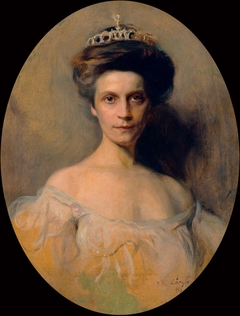 Portrait of Fürstin Dietrichstein zu Nikolsburg, née Princess Olga Dolgouruky by Philip de László