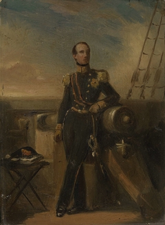 Portrait of Hendrik, Prince of the Netherlands by Nicolaas Pieneman