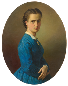 Portrait of Hermine Krebs by Wilhelm Dürr the Elder