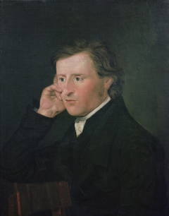 Portrait of J.C. Dahl by Hans Leganger Reusch