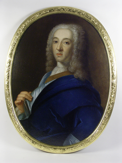 Portrait of Johan Caspar Lemker ( -1804) by anonymous painter