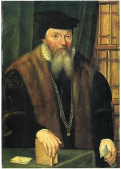 Portrait of Johann von Fichard by Anonymous