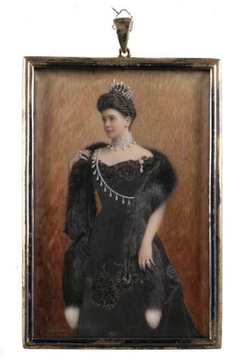 Portrait of Mrs. John R. Drexel Sr. (1865-1947) by Albert Abendschein