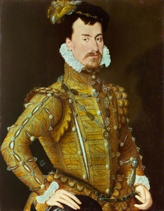 Portrait of Robert Dudley, Earl of Leicester by Steven van der Meulen