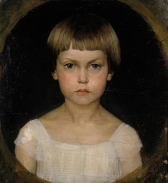 Portrait of the Artist´s Sister Berta Edelfelt by Albert Edelfelt