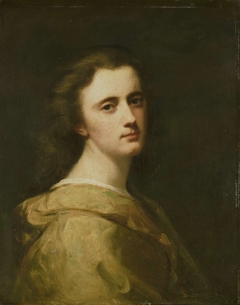 Portrait of Thérèse Schwartze, the Artist's Daughter, at 16 years of age by Johann Georg Schwartze