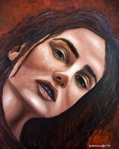 Portrait of Woman by Petros S. Papapostolou