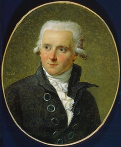 Portrait Pierre Sériziat by Jacques-Louis David