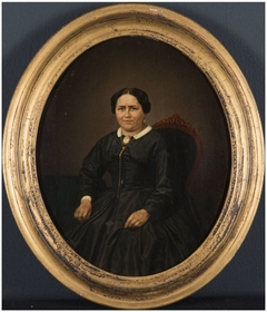 Portret van een onbekende vrouw by Johannes Hendricus Doodkorte