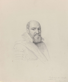 Portret van Justinus, graaf van Nassau by Unknown Artist