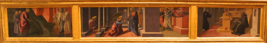 Predella of the Barbadori altarpiece