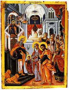 Presentation of the Virgin Mary (Poulakis) by Theodore Poulakis