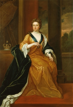 Queen Anne (1665-1714) after Kneller by Charles Jervas