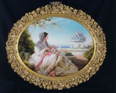 Queen Victoria with Prince Arthur by Franz Xaver Winterhalter