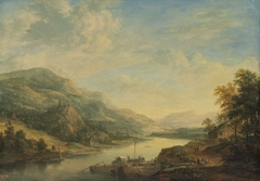 River Landscape along the Main by Christian Georg Schütz