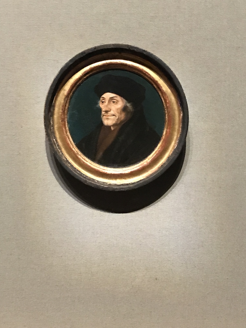 "Round Portrait Of Desiderius Erasmus" Hans Holbein The Elder - Artwork ...