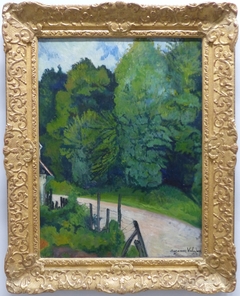 Route dans la forêt de Compiègne by Suzanne Valadon