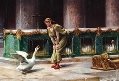 Sacred Geese of the Capitol by Henri-Paul Motte