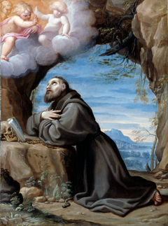 Saint Francis in Meditation by Anonymous