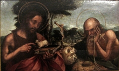 Saint John the Baptist and Saint Jerome by Gregório Lopes