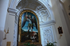 Saint Michael killing a demon by Leonardo da Pistoia