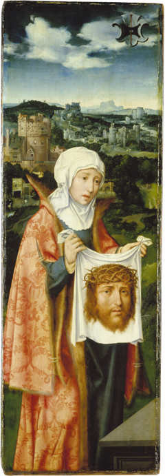 Saint Veronica Displaying the Sudarium by Joos van Cleve