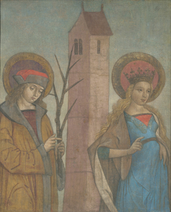 Diptych of Saints Achatius, Barbara, Apollonia, and Sebald