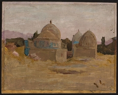 Samarkand – Shah-i-Zinda mosque From the journey to Turkestan by Jan Ciągliński