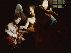 Sant'Agata in carcere con san Pietro e l'angelo