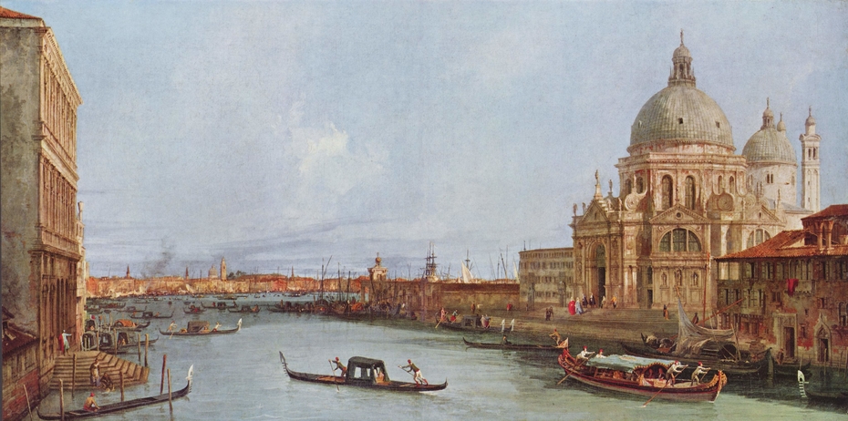Santa Maria della Salute, Venice from Grand Canal