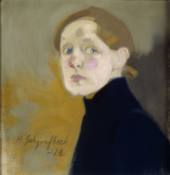 Self-Portrait by Helene Schjerfbeck
