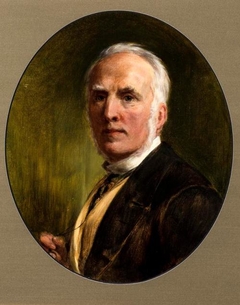 Self Portrait - John Callcott Horsley - ABDAG002800 by John Callcott Horsley