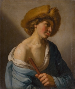 Shepherd with a Flute by Hendrick Bloemaert