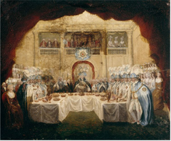 Sketch for The Installation Banquet of the Knights of Saint Patrick by John Keyse Sherwin