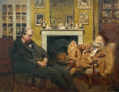 Sodales - Mr Steer and Mr Sickert by Henry Tonks