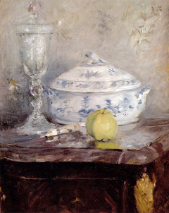 Soup Tureen and Apple